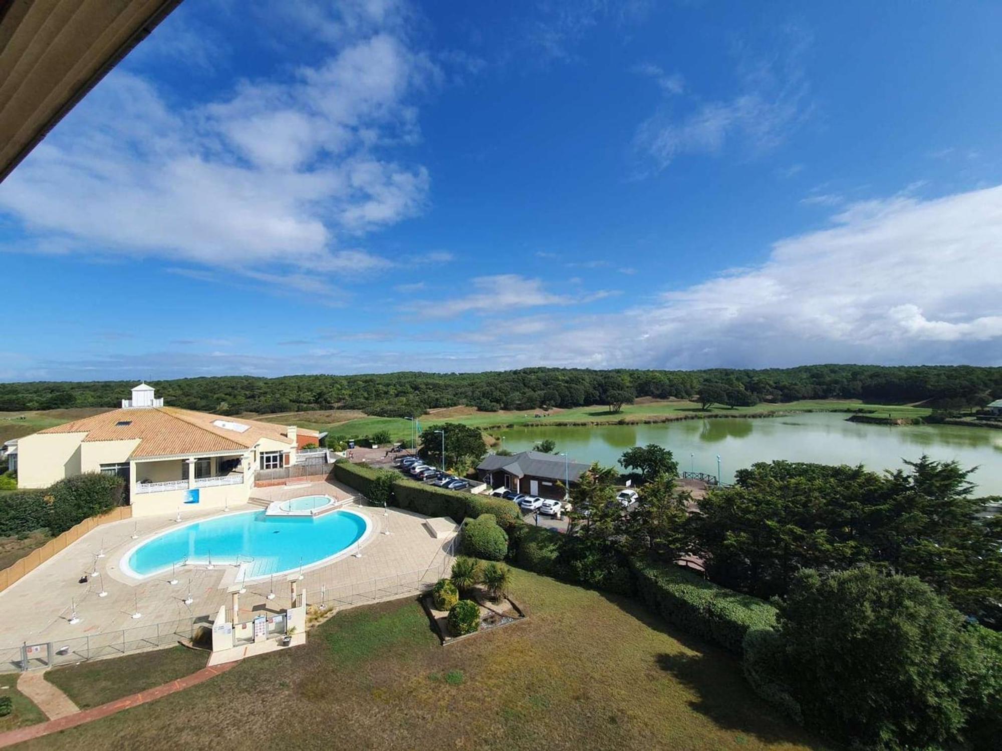 Appartement 2 Pieces/Cabine, Piscine, Parking, Bord De Mer - Saint Jean De Monts - Fr-1-224C-81 Dış mekan fotoğraf