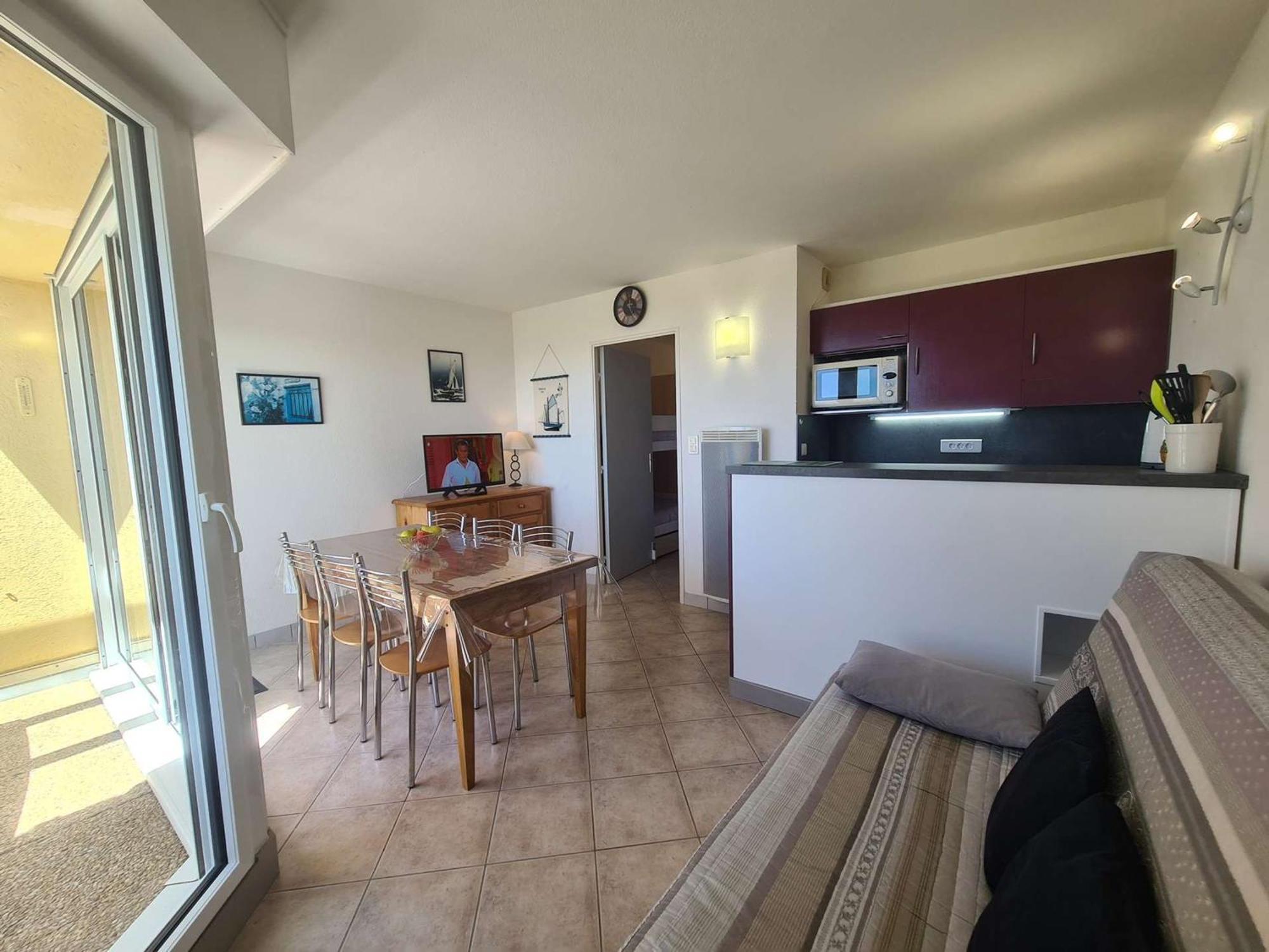 Appartement 2 Pieces/Cabine, Piscine, Parking, Bord De Mer - Saint Jean De Monts - Fr-1-224C-81 Dış mekan fotoğraf